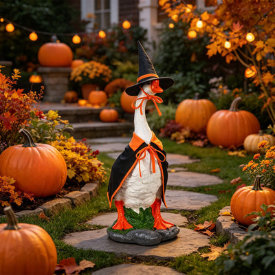 Halloween Decorations Fits 23 Inch Porch Gooses Dress Up Outfitse  for Lawns Porch Gooses Outfits