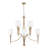 Abbie 8 - Light Dimmable Classic / Traditional Chandelier-1327873465
