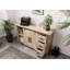 Railway 140cm Solid Wood Sideboard-91339935