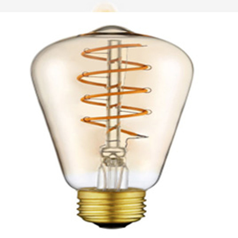 Siebert 4W LED Vintage Edison GLS Light Bulb Amber