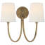 Thomas O'Brien Reed Double Sconce-89223640-51178012