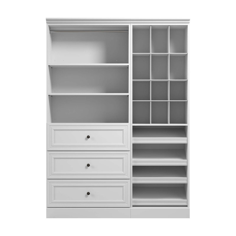 Système d'organisation l 61 po Alvaretta, Blanc