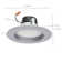 7.41" Selectable CCT Remodel LED Retrofit Recessed Lighting Kit