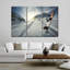 Snowboard, reproduction d'art sur toile-185909524