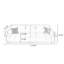 Coussin de canapé modulaire en cuir véritable Coffee-140817794-140817795