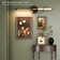 Battery Operated Wall Sconces with Remote Control, 24'' LED Flush Mounted Sconces