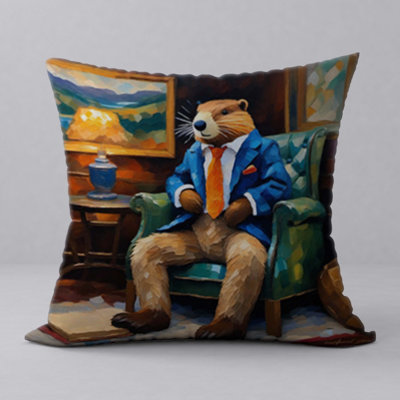 Reversible Throw Pillow
