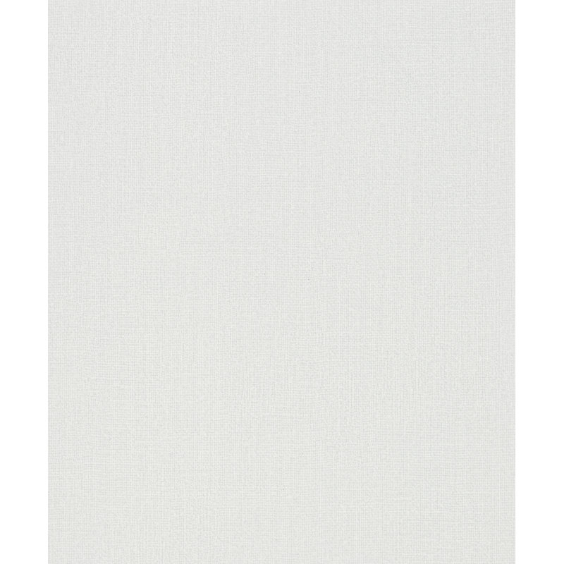 Loudoun Textured Weave Matte Non-pasted 10.05' x 53" Wallpaper Roll, White Grey