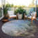 Machine Washable Indoor/Outdoor Cinead ACN1674 Denim Rug