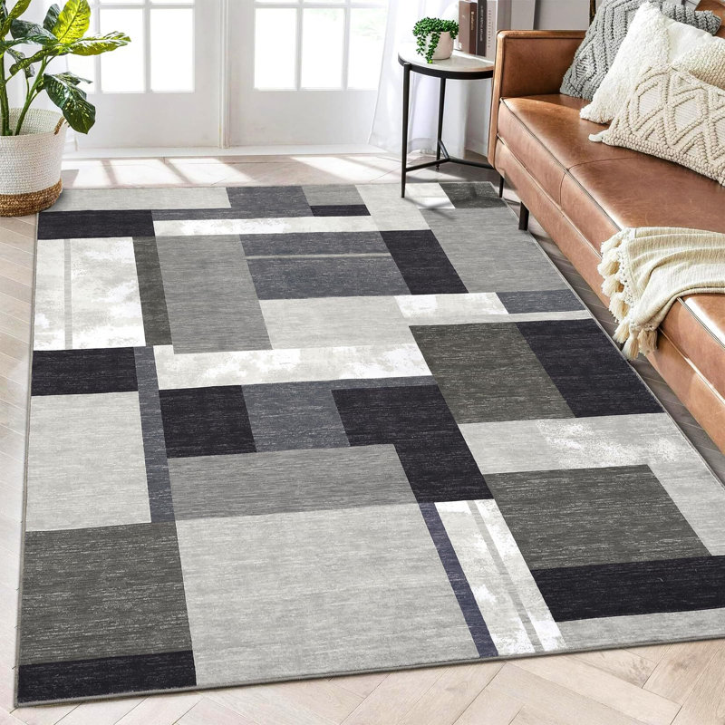 Washable Rug 10X13 Large Living Room Rugs