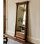 Miroirs pleine longueur rectangulaires en bois massif