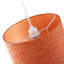 20cm H Linen Drum Lamp Shade ( Screw On )-691593795