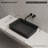 Monblari 20" X 14" Rectangle Solid Surface Matte Black Vessel Sink-126410562