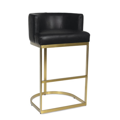 Owen Leather Stool