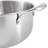 Tri-Ply Clad Stainless Steel Cookware Pots and Pans Set with Glass Lids with Induction Compatibility, 9 pcs