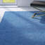 Tapis bleu touffeté à la main Areli-22512303