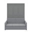 Grand lit escamotable mural avec coussin-2056154105