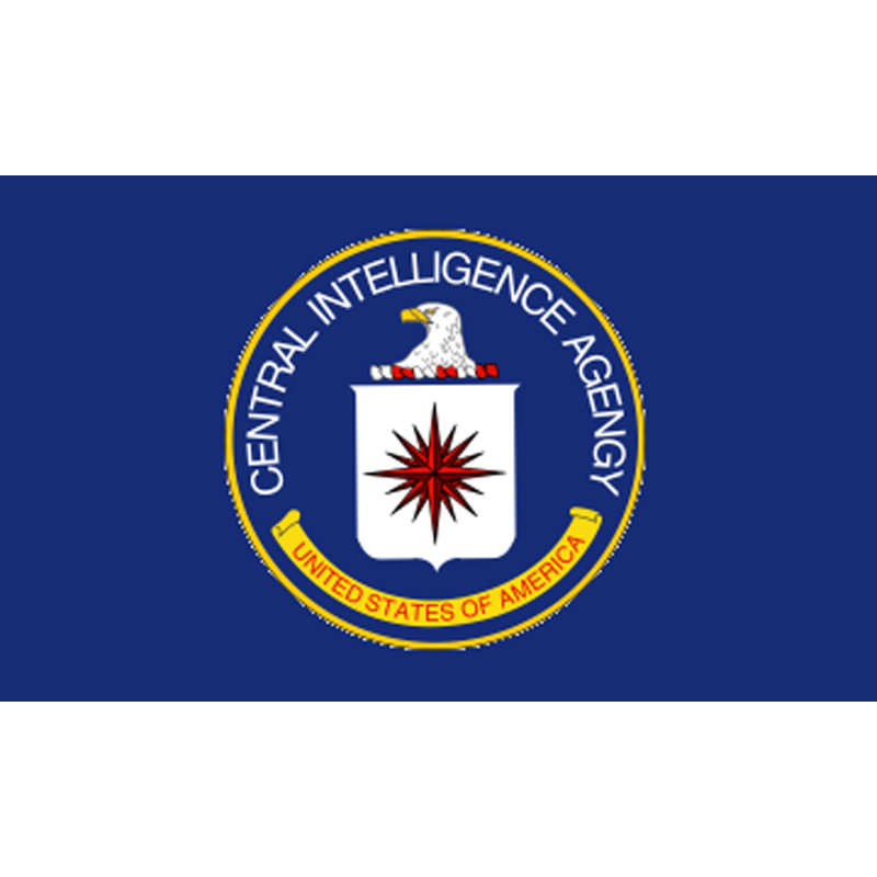 Cetral Intelligence Agency, 14" H x 24" W
