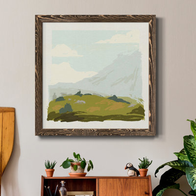 " Alpine Ascent IV " Painting Print