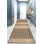 Tapis 100% polyester lavable à la machine (5,2 x 4,6 pi), hauteur des poils de 0,4 po | Antibactérien, antidérapant, dessous, base à pois | Parfait pour le salon, la chambre à coucher ou la salle de jeux, facile d'entretien et durable