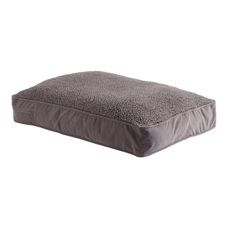 Lit pour chien Olivarez Classic, Petit (L 36 po x l 24 po x H 5 po), Gris