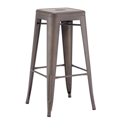 Akhila Stainless Steel Outdoor Stool