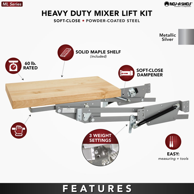Base Cabinet with Mixer Lift Upward Motion 