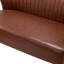 Aymeline 2 Seater Faux Leather Loveseat-2079904812