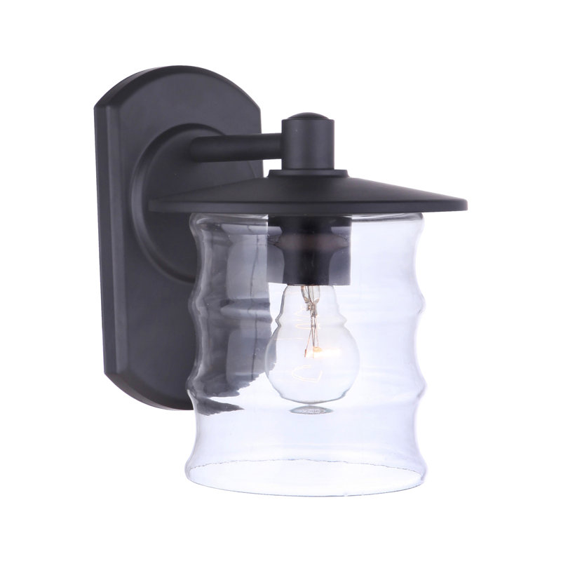 Ammadas Wall Light, Midnight, 10" H x 7.5" W x 9" D