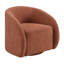 Fauteuil d'appoint pivotant en microfibre Luxury-134065414
