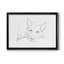 Lazy Dog IV, reproduction encadrée de qualité supérieure, prête à être accrochée-197806645-197797087-197806646