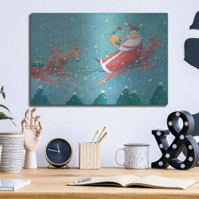 «Teal Santa» par Viv Eisner