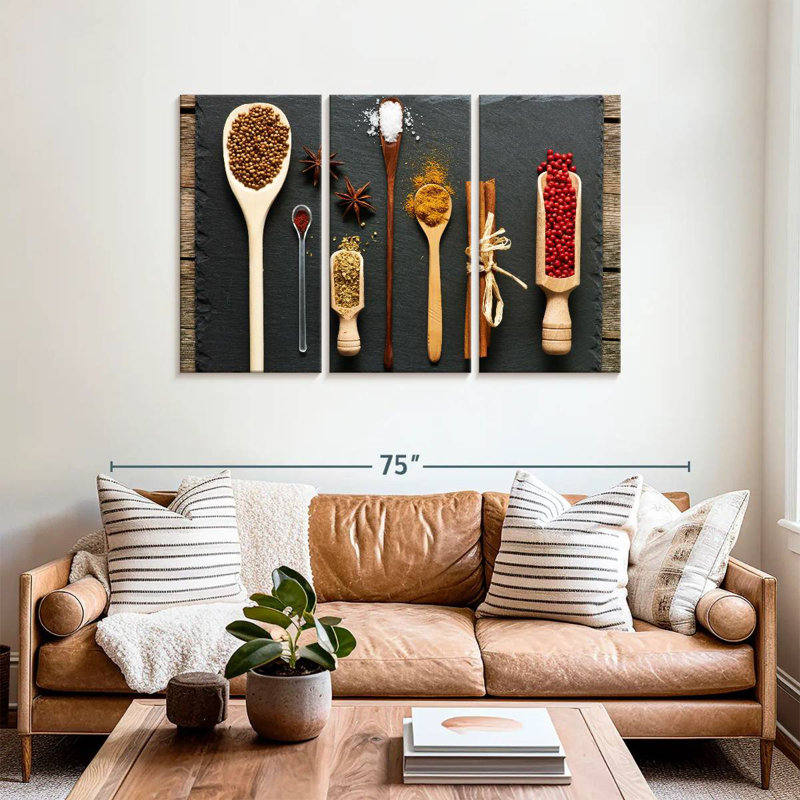Yarlin Kitchen Spices, 36" H x 57" W