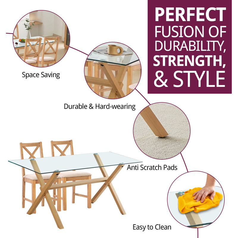 Mose 4 - Person Dining Set