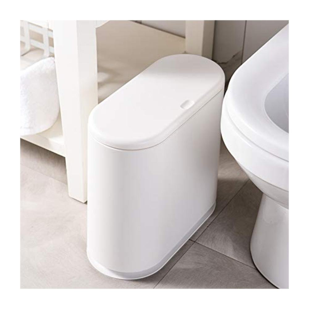 Fish hunter 10 Litre Rectangular Plastic Trash Can Wastebasket With ...