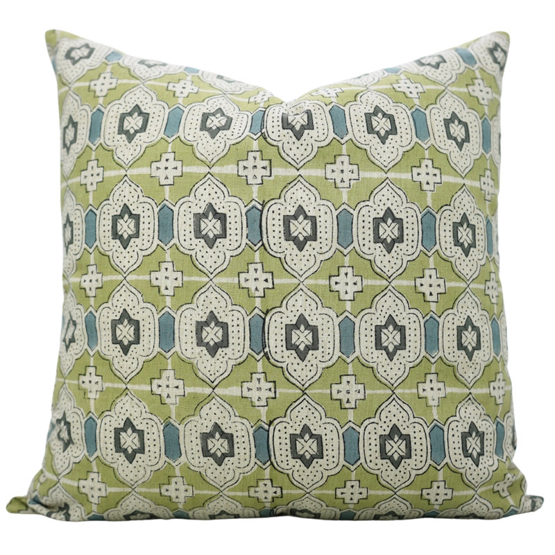 Housse de coussin en lin viscoélastique Fabividine, décoration d'automne (Jharoka), Carré, Black, 26"H x 26"W