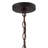 Raynham 6 - Light Bronze Unique/Statement Pendant