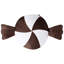 WHIRL CANDY Geometric Novelty Throw Cushion