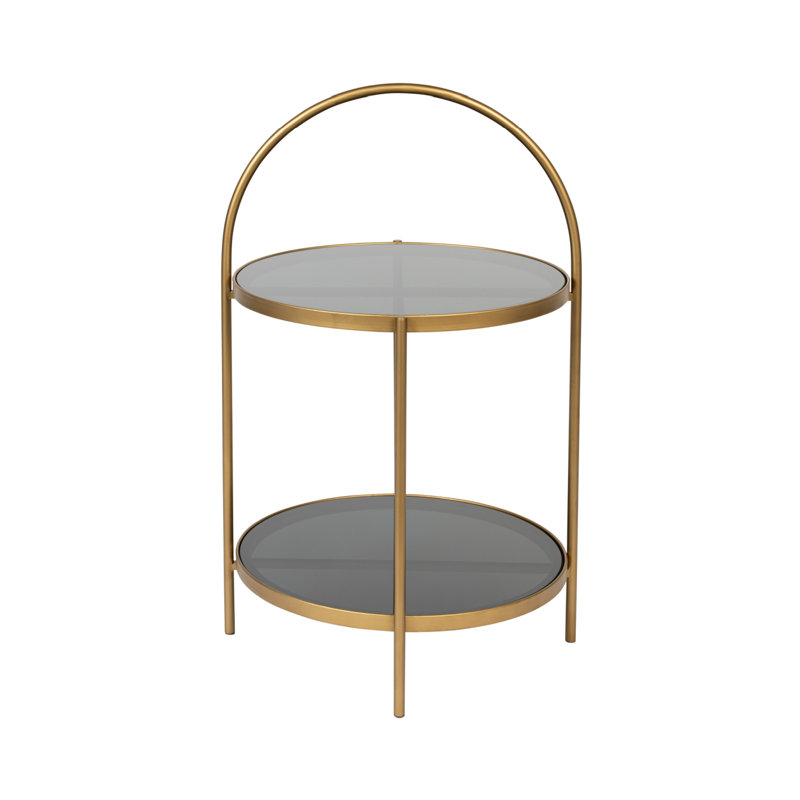 Maeve Glass End Table