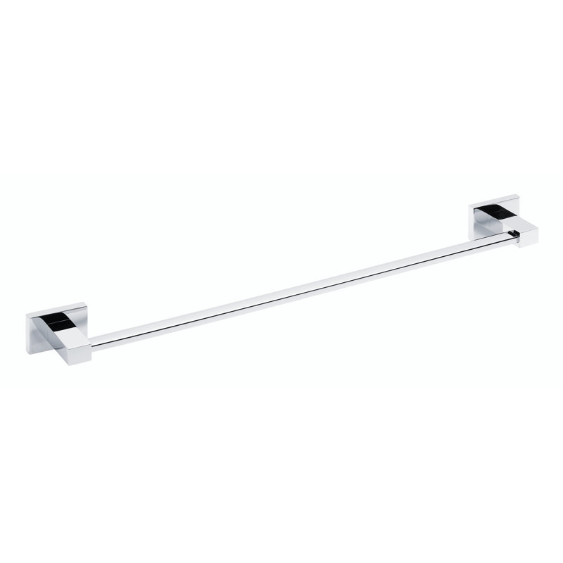 Grande barre à serviettes Albany en chrome poli de 21 po., 17"