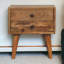 Chapmanville 35cm W Solid Wood Bedside Table-1925972297