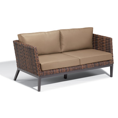 Salino Woven Sofa - Resin Wicker Sable