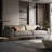 Gray Genuine Leather Modular Sofa