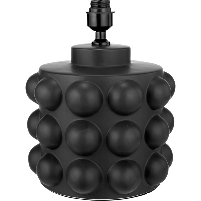 Serenity Ceramic Table Lamp, Black