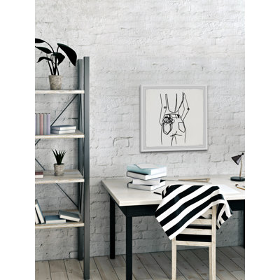 Backless With Jeans - Single Picture Frame Print