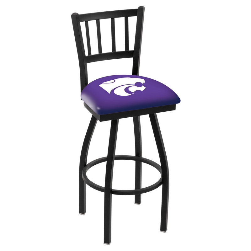 NCAA Swivel 30" Bar Stool, Kansas State Wildcats