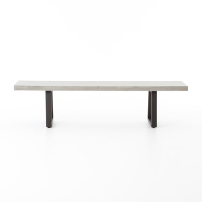 Banc de pique-nique en fer Ausbie Julissa