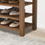 Banc à chaussures avec compartiments de rangement-1670444943