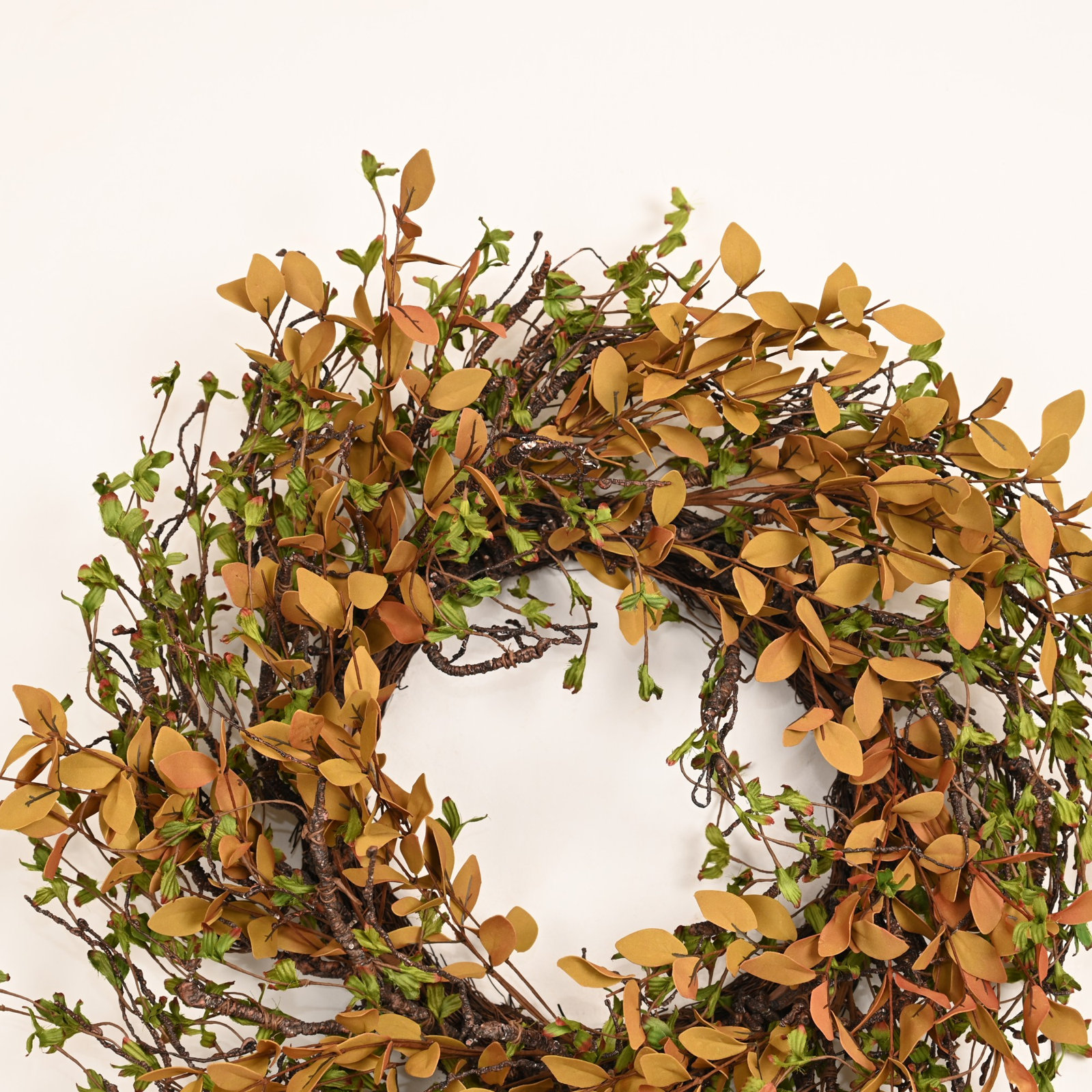 26" Handcrafted Twig Thanksgiving Wreath
