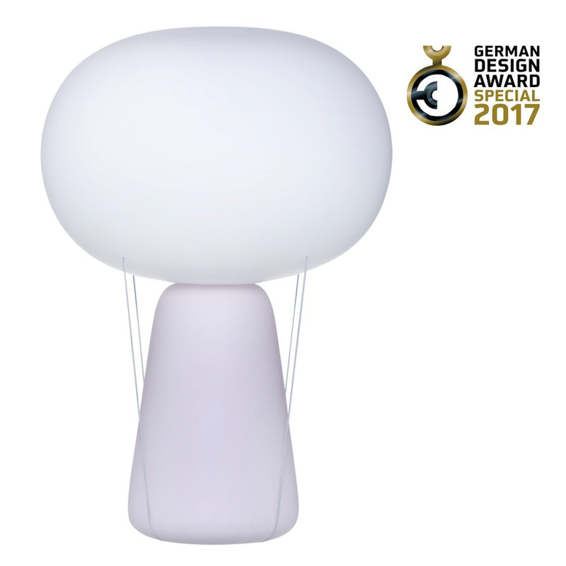 Blow Table Lamp, Opal Pink